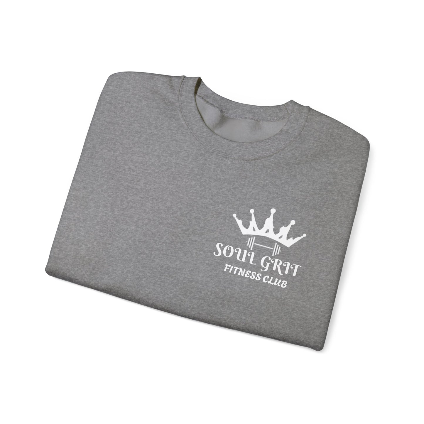 Soul Grit Fitness Crewneck Sweatshirt - Embrace Strength Apparel