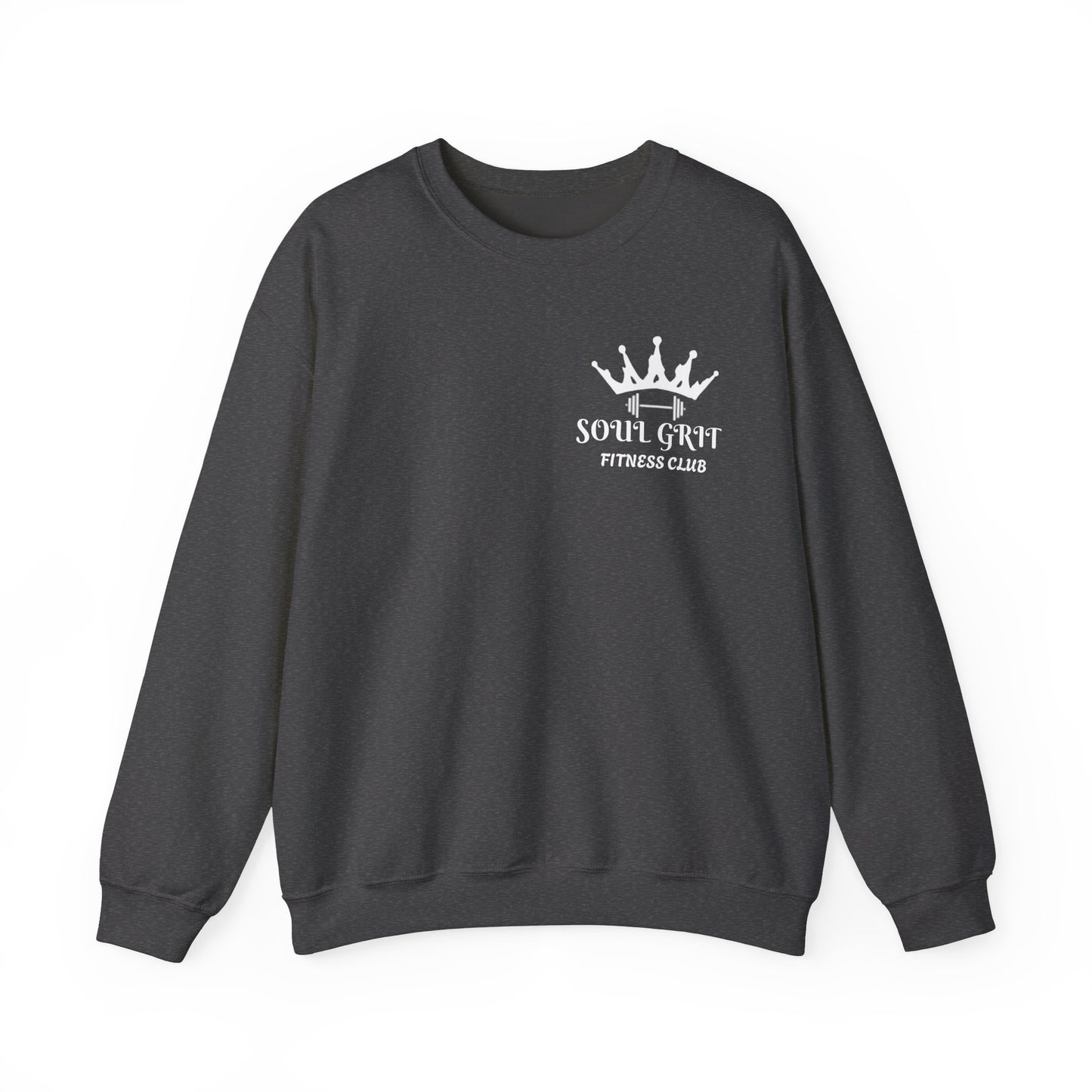 Soul Grit Fitness Crewneck Sweatshirt - Embrace Strength Apparel