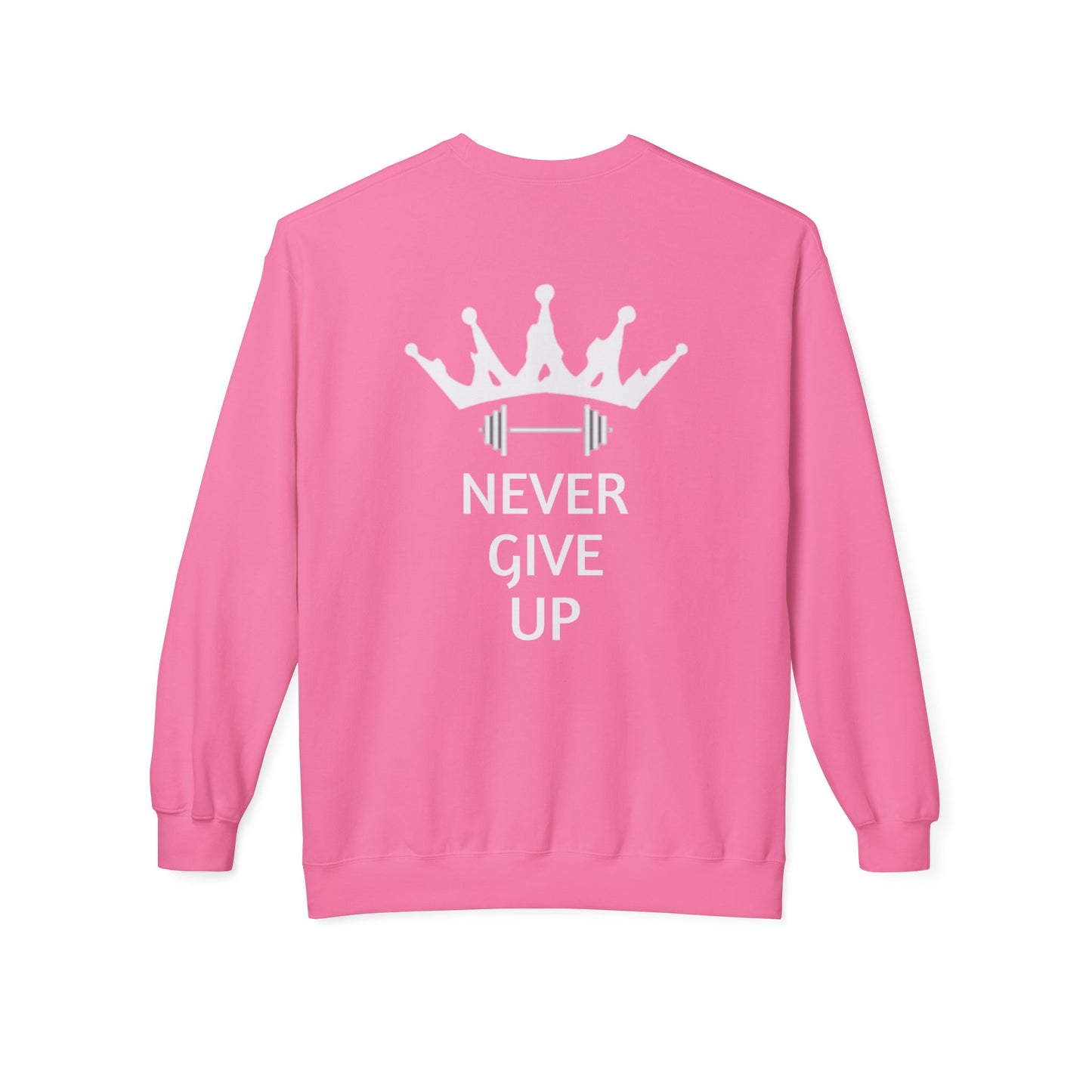 Soulgrit Fitness Club Crewneck Sweatshirt - Motivational Workout Apparel