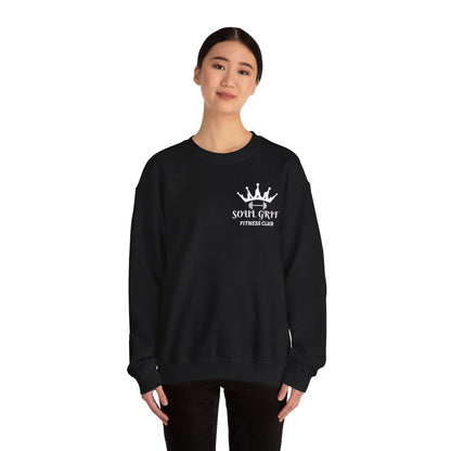 Soul Grit Fitness Crewneck Sweatshirt - Embrace Strength Apparel