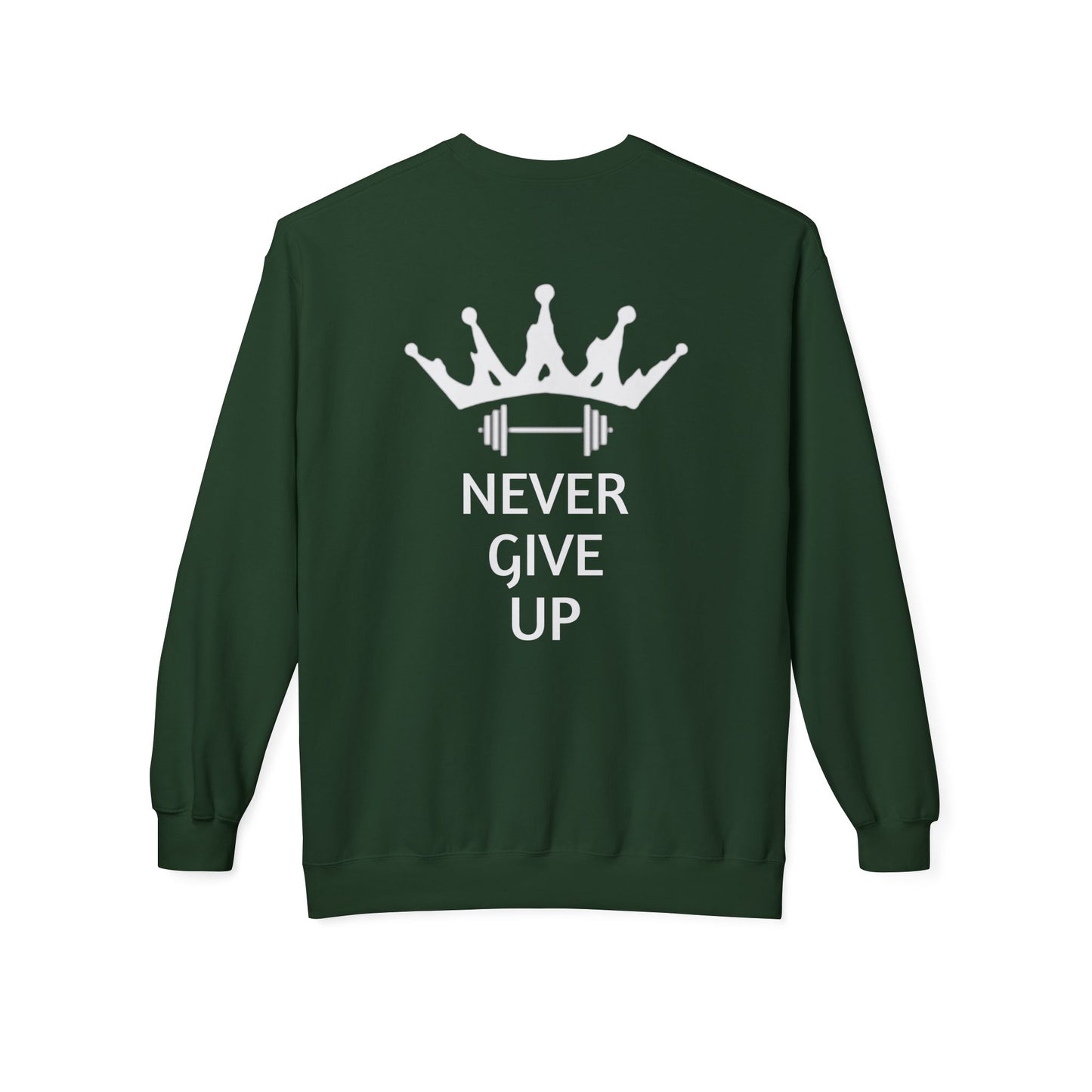 Soulgrit Fitness Club Crewneck Sweatshirt - Motivational Workout Apparel