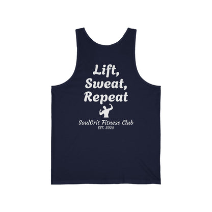 SoulGrit Lift, Sweat, Repeat Tank Top